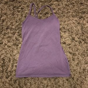 purple lululemon tank